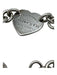Tiffany & Co Silver 925 Round Links Heart Lobster Clasp Sash Inc Bracelet Silver