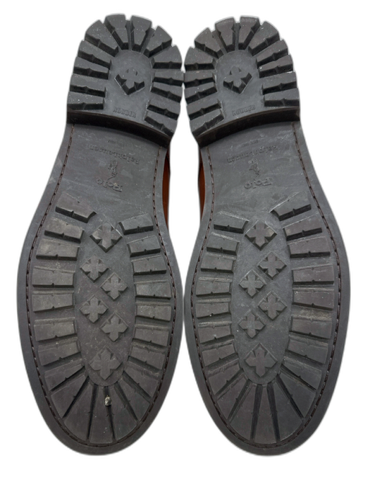 Polo Shoe Size 11.5 Brown Leather Solid Boot Men's Shoes Brown / 11.5