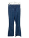 We The Free Size 29 Dark Wash Cotton Denim seam detail High Rise Flare Jeans Dark Wash / 29