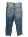 We The Free Size 30 Medium Wash & Multi Cotton Embroidered Pattern Block Jeans Medium Wash & Multi / 30