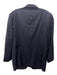 No Brand Black & Purple Wool Plaid 2 Button Men's Blazer Black & Purple / 40