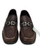 Ferragamo Shoe Size 8.5 AS IS Brown Leather Solid Stacked Heel Dress Men's Shoes Brown / 8.5