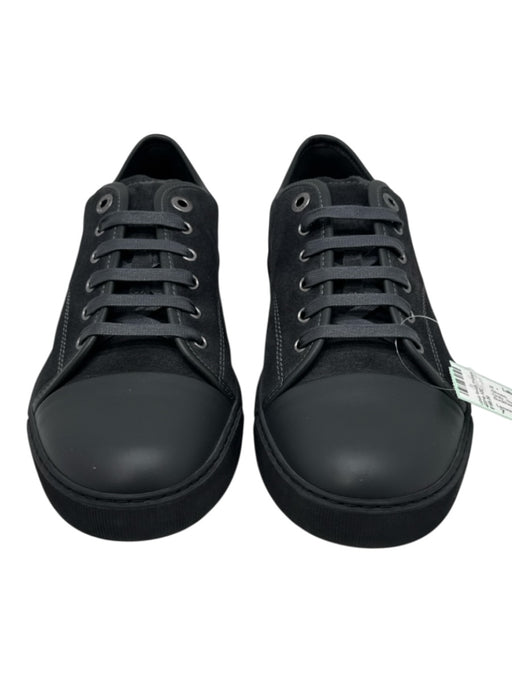 Lanvin Shoe Size 7 Gray Suede Solid Sneaker Men's Shoes Gray / 7