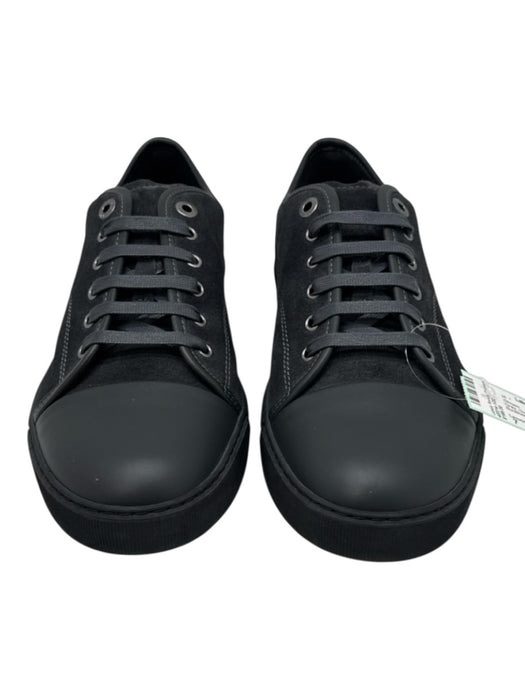 Lanvin Shoe Size 7 Gray Suede Solid Sneaker Men's Shoes Gray / 7