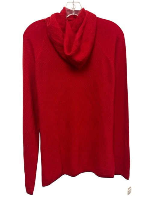 Patagonia Size XL Red Merino Wool Knit Hood Trim Sweater Red / XL