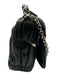 Prada Black Calf Leather Flap Triangle Logo Gaufre Crossbody Bag Black / Small