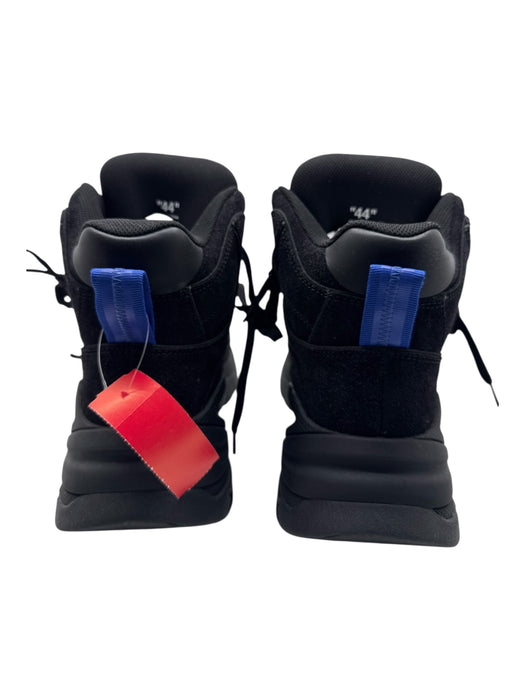 Off-White Shoe Size 44 NWT Black Suede High Top Lace Up Men's Boots Black / 44