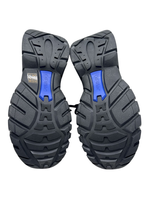 Off-White Shoe Size 44 NWT Black Suede High Top Lace Up Men's Boots Black / 44