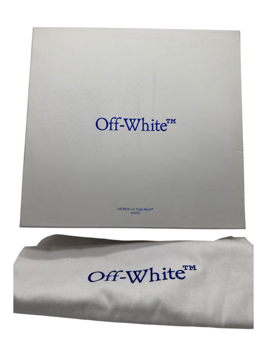 Off-White Shoe Size 44 NWT Black Suede High Top Lace Up Men's Boots Black / 44