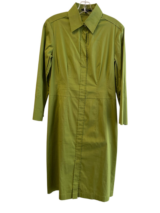 Boss Hugo Boss Size Small Olive Green No Fabric Tag Collared Button Up Dress Olive Green / Small