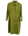 Boss Hugo Boss Size Small Olive Green No Fabric Tag Collared Button Up Dress Olive Green / Small