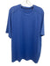 Peter Millar NWT Size XL Blue Synthetic Solid Athletic T Shirt Short Sleeve Blue / XL
