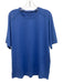 Peter Millar NWT Size XL Blue Synthetic Solid Athletic T Shirt Short Sleeve Blue / XL