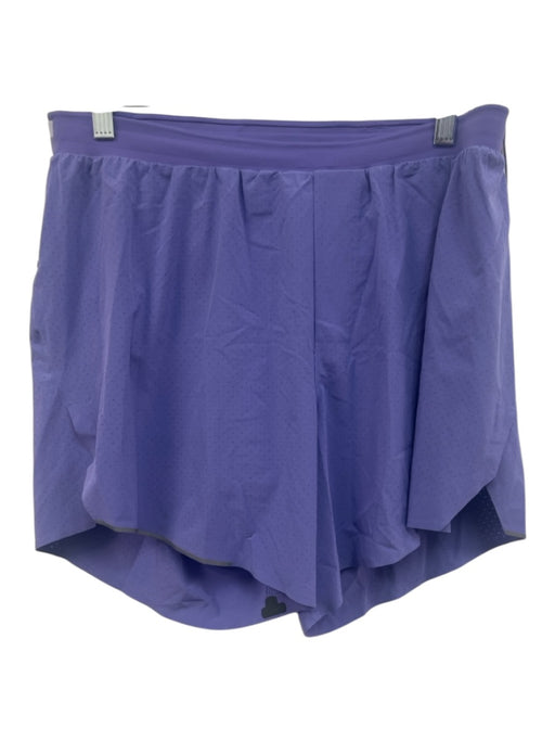 Lululemon Size L Purple Synthetic Solid Athletic Running Men's Shorts Purple / L