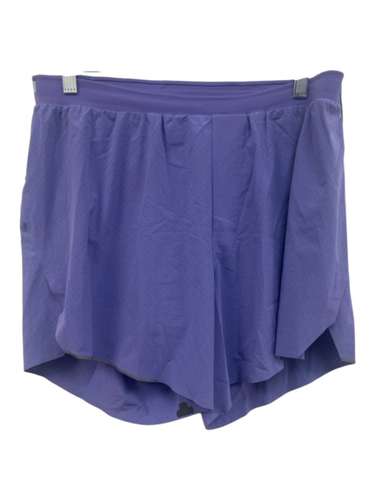 Lululemon Size L Purple Synthetic Solid Athletic Running Men's Shorts Purple / L