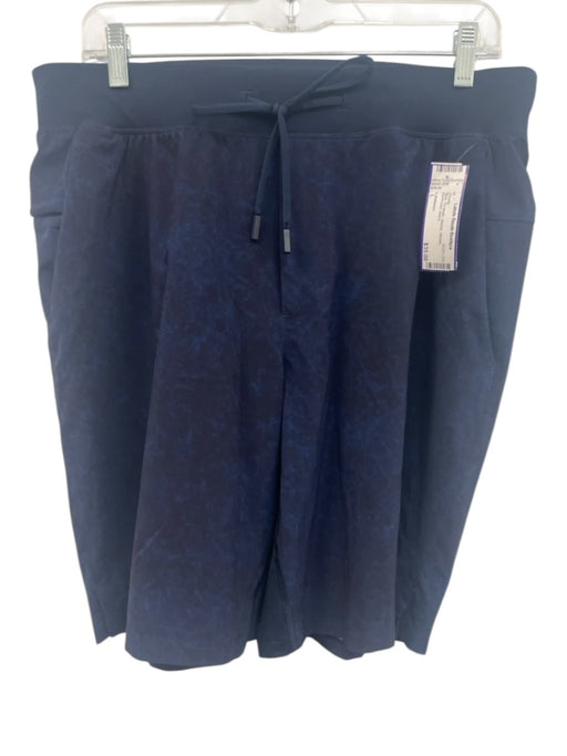 Lululemon Size L Blue Synthetic Marble Athletic Men's Shorts Blue / L