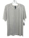 Lululemon Size XL White Synthetic Striped Athletic T Shirt Men's Short Sleeve White / XL