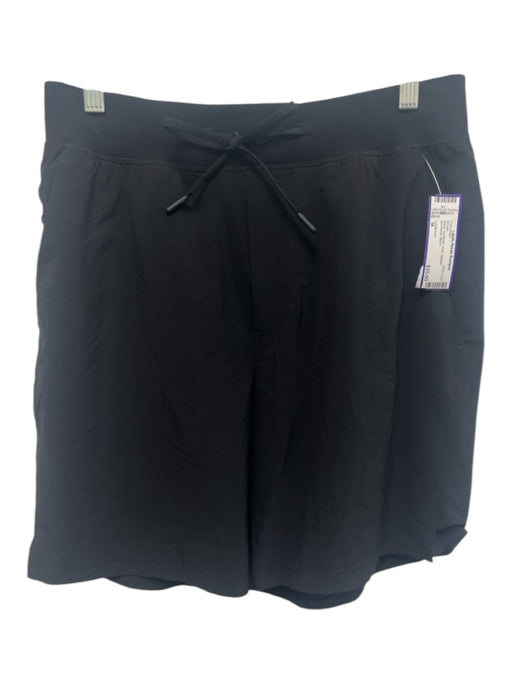 Lululemon Size M Black Synthetic Solid Athletic Men's Shorts Black / M