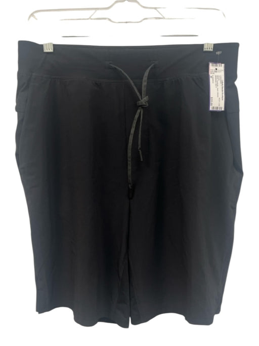 Lululemon Size M Black Synthetic Solid Athletic Men's Shorts Black / M