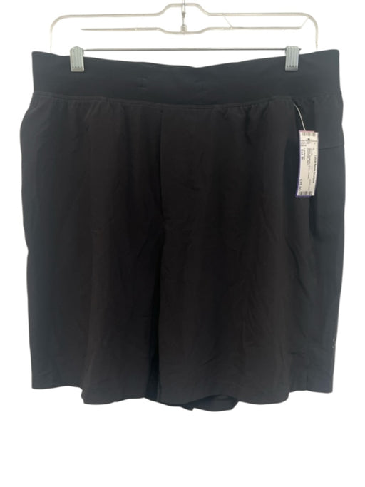 Lululemon Size Est M Black Synthetic Solid Athletic Men's Shorts Black / Est M