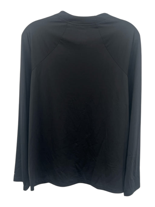 Nike NWT Size XL Black Synthetic Solid Athletic T Shirt Men's Long Sleeve Shirt Black / XL