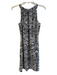 Jude Connally Size S Black & White No Fabric Tag High Neck Sleeveless Dress Black & White / S