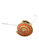 No Brand Orange & Gold Metal Stone Swirl Detail Stretch Ring Orange & Gold