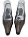 Richard Tyler Shoe Size 37.5 Dark Brown Leather Pointed Toe Stitch Detail Pumps Dark Brown / 37.5