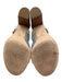 Trina Turk Shoe Size 7 White Leather open toe Strappy Stacked Heel Sandals White / 7