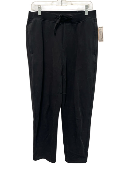Lululemon Size M Black Synthetic Solid Athletic Men's Pants Black / M