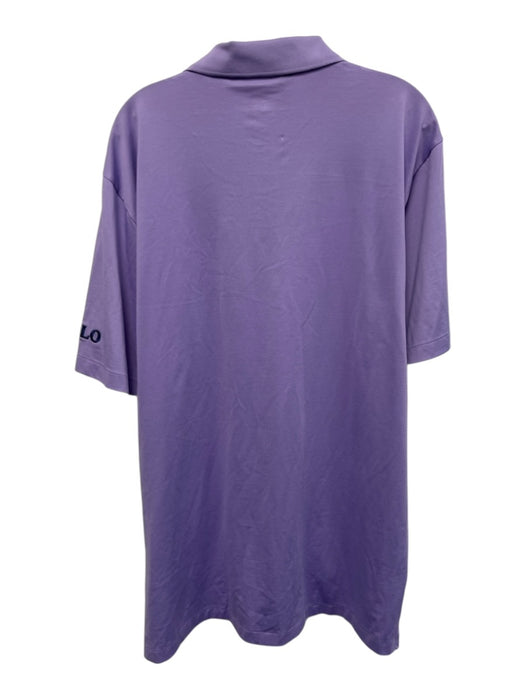 Polo Golf NWT Size XL Purple Cotton Blend Solid Polo Men's Short Sleeve Purple / XL
