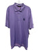 Polo Golf NWT Size XL Purple Cotton Blend Solid Polo Men's Short Sleeve Purple / XL
