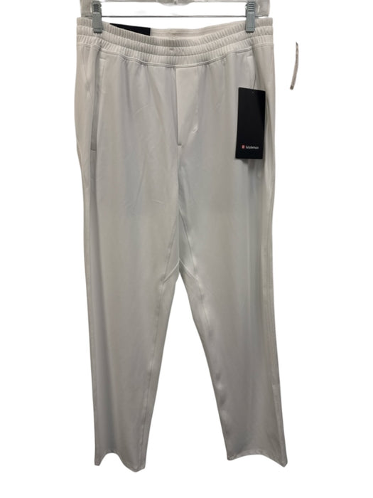 Lululemon NWT Size M White Polyester Drawstring Waist Men's Pants White / M