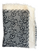 Marc By Marc Jacobs Black & Beige No Fabric Tag Webbed scarf Black & Beige
