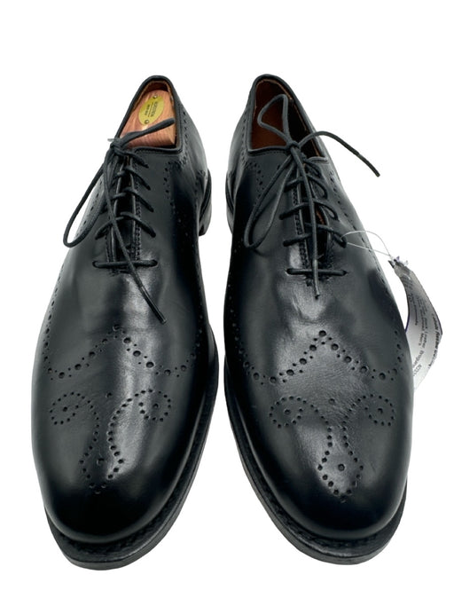 Allen Edmonds Shoe Size 10 Like New Black Leather Broguing Men's Shoes 10