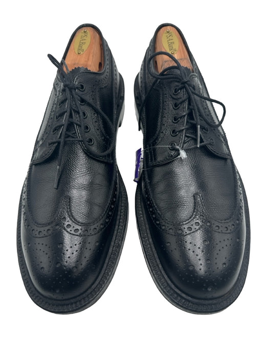 Alden Shoe Size 9 Black Leather Broguing Dress Men's Shoes 9