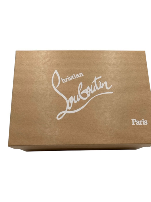 Christian Louboutin Shoe Size 36 Tan Brown Leather Pointed Toe Pumps Tan Brown / 36