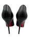 Christian Louboutin Shoe Size 36 Black Leather Pointed Toe Pumps Black / 36