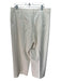 Akris Punto Size 14 Ivory Cotton Zip Fly Pockets Wide Leg Pants Ivory / 14