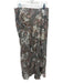 Veronica Beard Size 14 Pink, Green, Multi Silk Ruched Front Paisley Print Skirt Pink, Green, Multi / 14