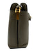 Donna Karan Taupe Biege Leather Turn Lock Zip Crossbody Bag Taupe Biege / S
