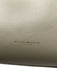 Donna Karan Taupe Biege Leather Turn Lock Zip Crossbody Bag Taupe Biege / S