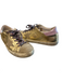 Golden Goose Shoe Size 39 Gold Genuine Leather star Lace Up Sneaker Shoes Gold / 39