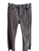 Zara Size 10 Brown No Fabric Tag Straight Cut 5 Pocket Zip Fly Raw Hem Jeans Brown / 10