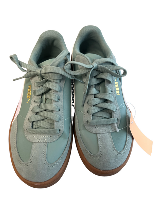 Puma Shoe Size 8 Seafoam Manmade Material Lace Up Sneaker Logo Shoes Seafoam / 8