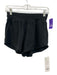 CRZ Yoga Size S Black Polyester Blend Elastic Waist Zip Pocket Shorts Black / S