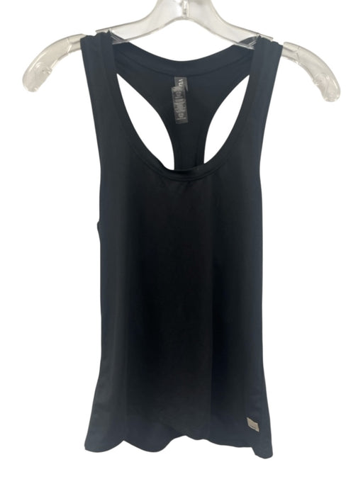 Vuori Size S Black Polyester Blend T Back U Neck Sleeveless Tank Top Black / S