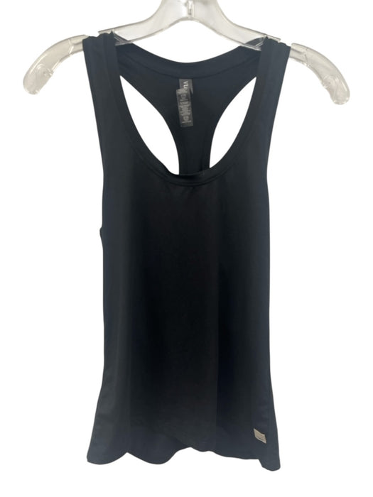 Vuori Size S Black Polyester Blend T Back U Neck Sleeveless Tank Top Black / S