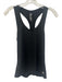 Vuori Size S Black Polyester Blend T Back U Neck Sleeveless Tank Top Black / S