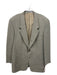 Giorgio Armani Tan & Green Print Wool 2 Button Men's Blazer Tan & Green Print / 44r